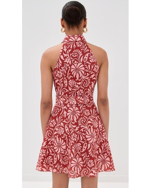 Veronica Beard Red Beau Dress