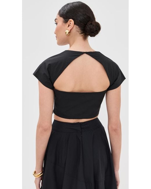 Azeeza Black Aura Top