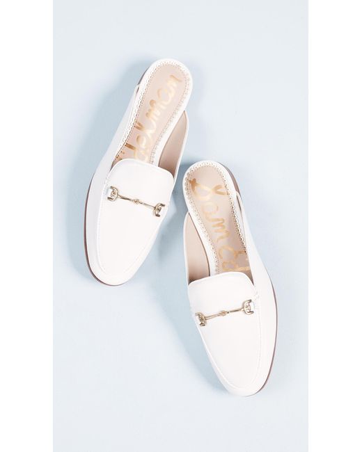 white sam edelman mules