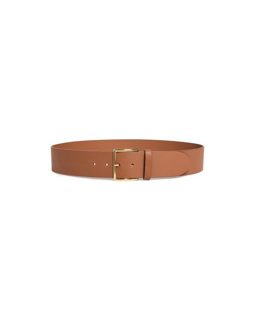 Andersons White Extra Wide Over Waist Nappa Belt