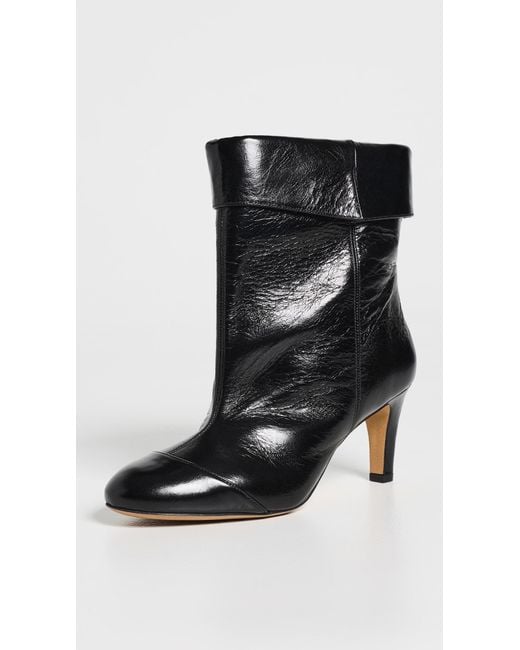 Isabel Marant Black Eldra Heeled Boots
