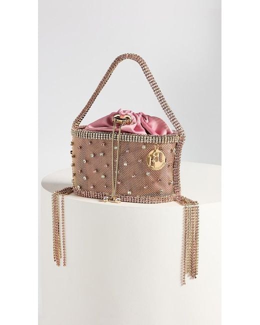 Rosantica Pink Mini Holli Arte Top Handle Bag