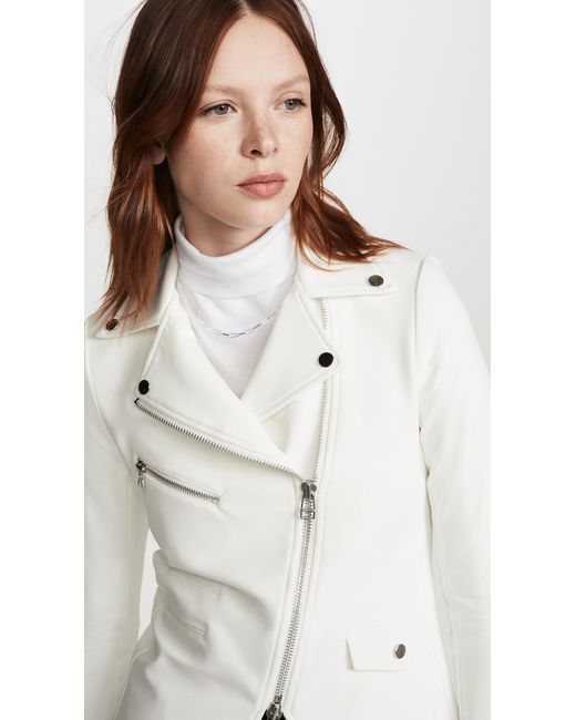 Veronica Beard Synthetic Scuba Hadley Jacket in White - Lyst