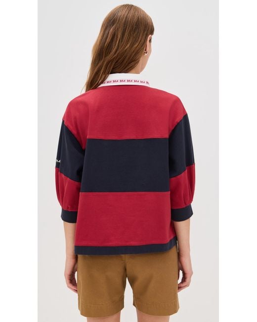 Sea Red Carolyn Workwear Rugby Shirt