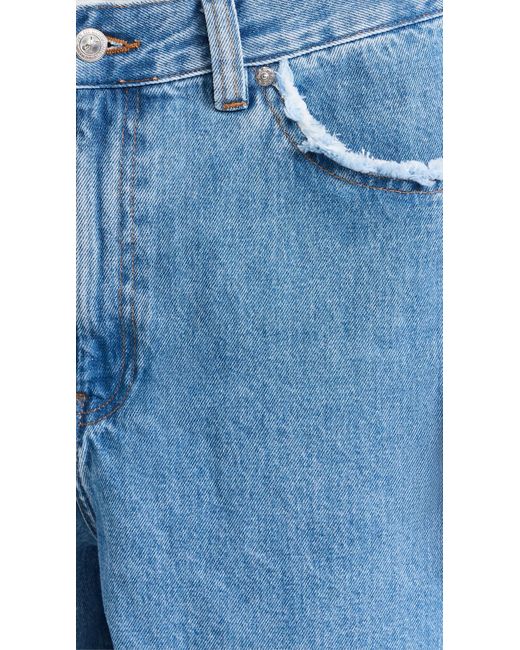 A.P.C. Blue A. P.c. Oakand Jean Hort for men
