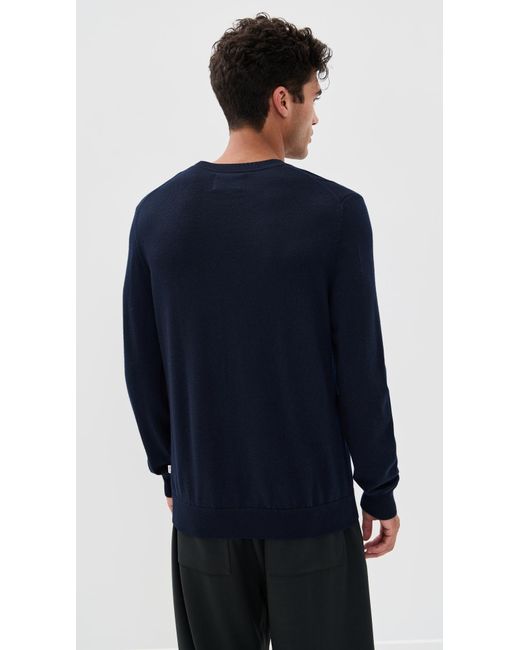NN07 Blue Ted Soft Wool Sweater for men