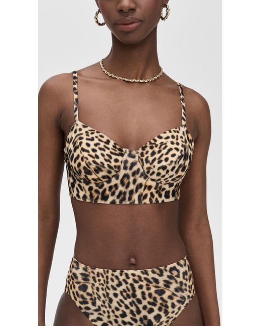 Norma Kamali Multicolor Underwire Bra