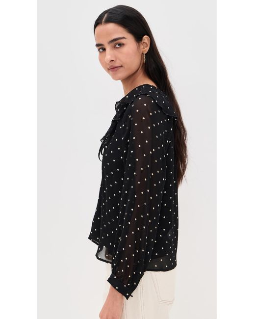 Rails Black Honora Top