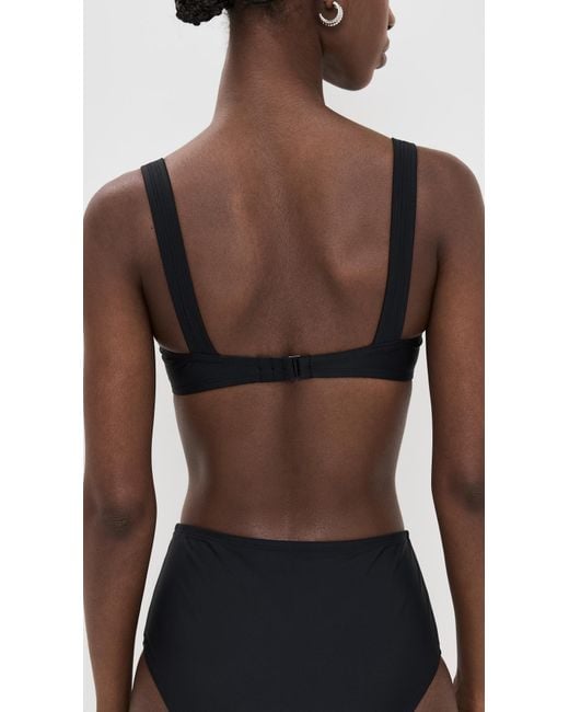Solid & Striped Black The Lilo Top