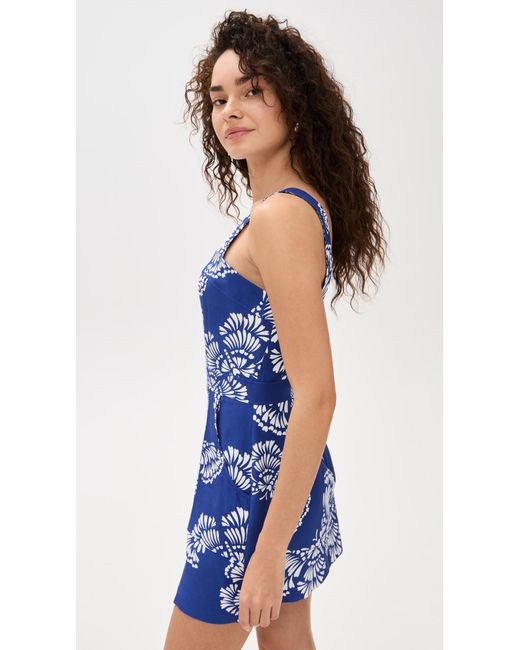 Amanda Uprichard Ace Dress in Blue | Lyst Amanda Uprichard Ace Dress in Blue | Lyst