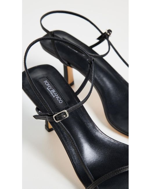 Tony Bianco Black Caprice Heels