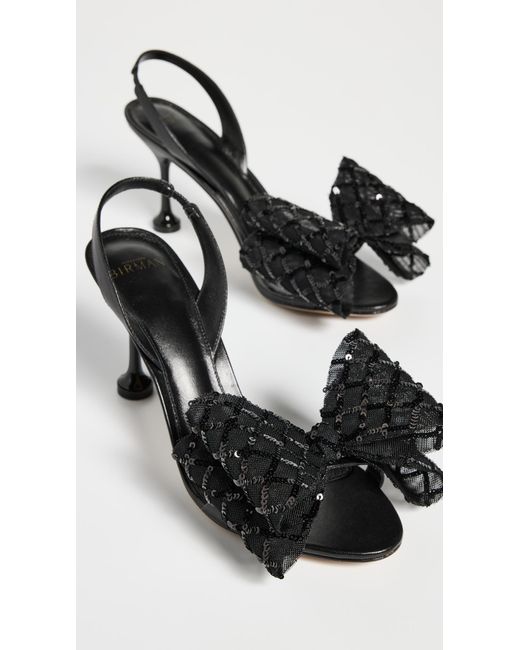 Alexandre Birman Black Isabelle Payet Sandals 85mm