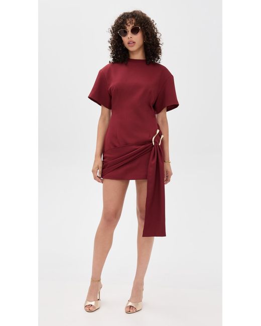 long sleeve velvet midi dress Clarissa Velvet Midi Dress Navy / XS