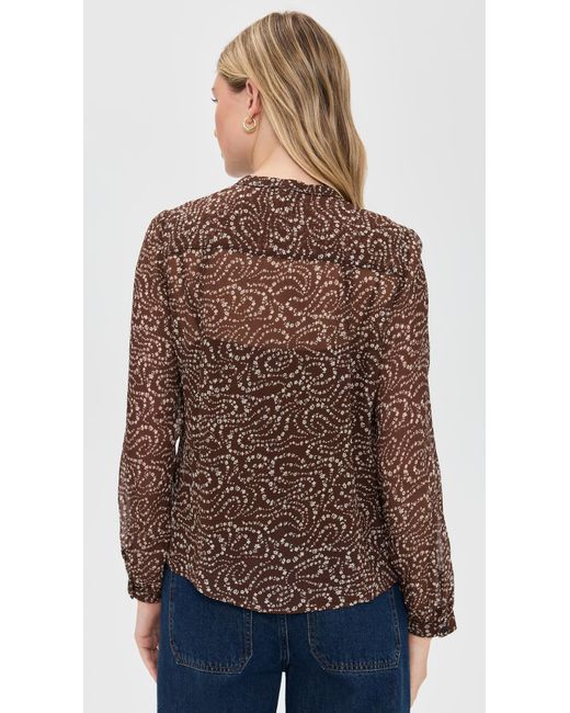 Rag & Bone Brown Amaris Top