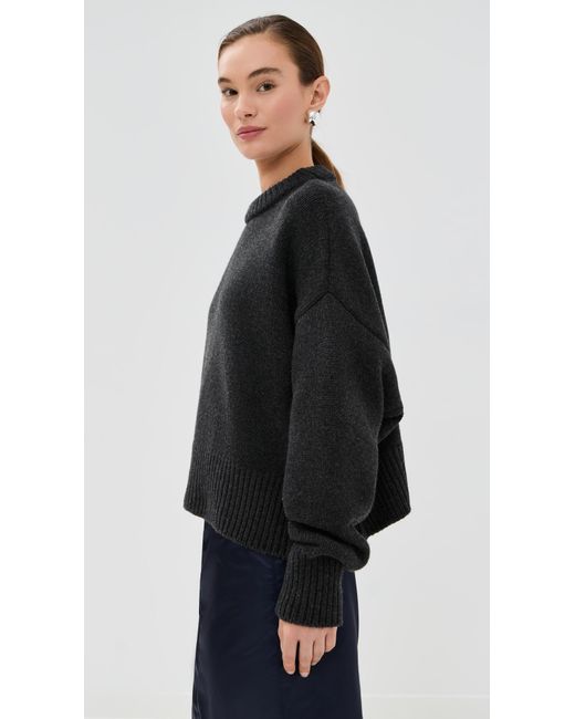 Nackiyé Black Avalanche Sweater