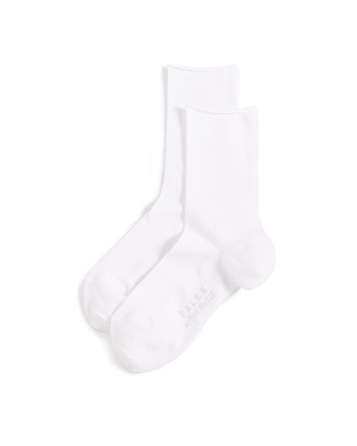 Falke White Active Breeze Roll Top Socks