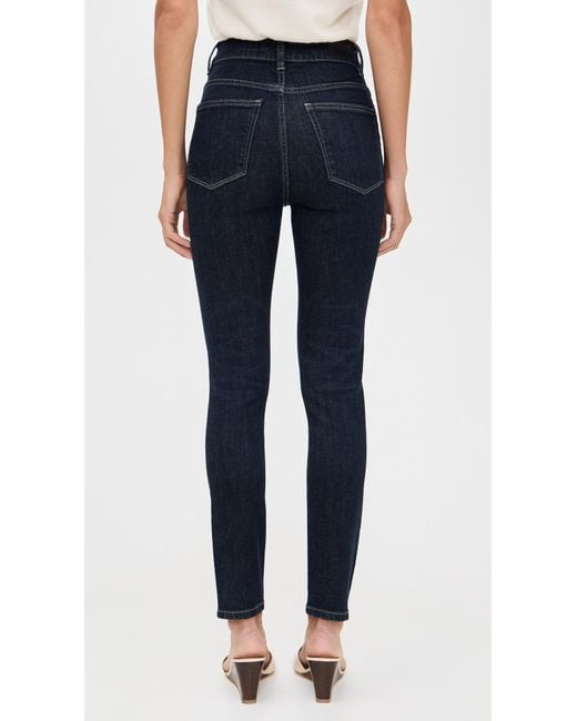 DL1961 Blue Farrow Instasculpt Ankle Skinny Jeans Crescent Harbor (Dl Ultimate)