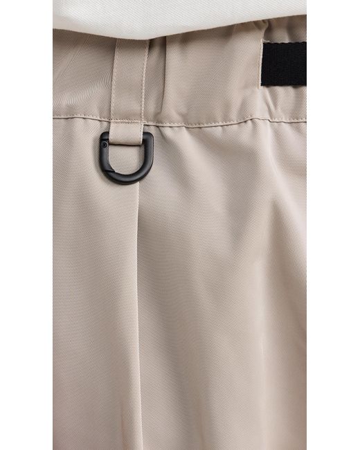Y-3 Natural Twi Shorts Cay Brown . for men