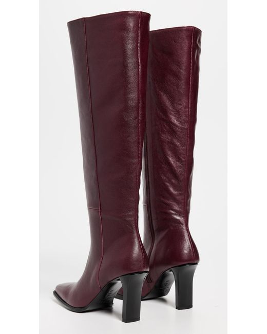 Staud Purple Hendrix Boots