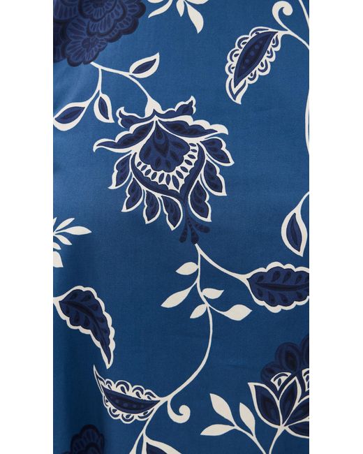 Tanya Taylor Blue Jessie Dress