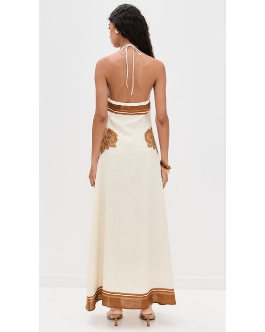 Shani Shemer White Kora Maxi Dress