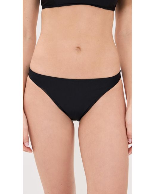 Tanya Taylor Black Sarita Bikini Bottoms