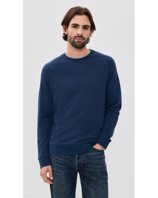 Fair Harbor Blue Tailwind Crew for men