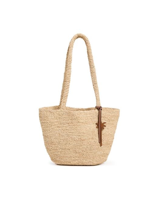 Manebí White Panier Medium Tote