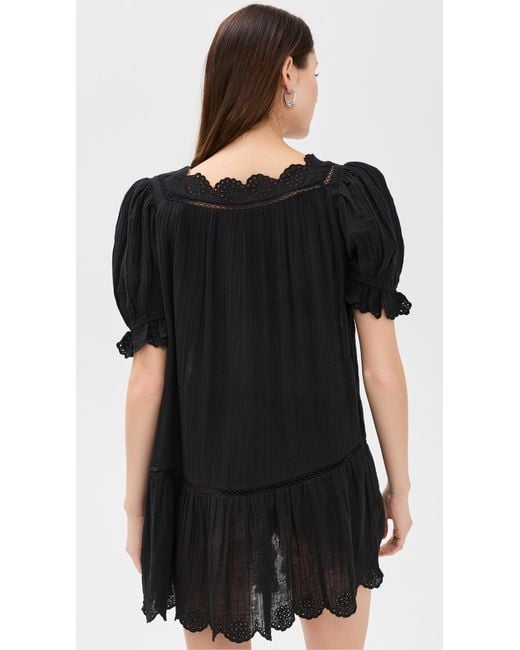 Sea Black Mae Short Sleeve Coverup Dress