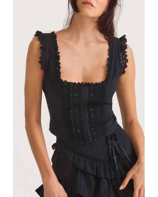 loveshackfancy concord top
