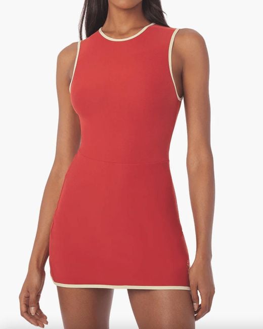 WeWoreWhat Synthetic Tennis Club Dress in Red Lyst