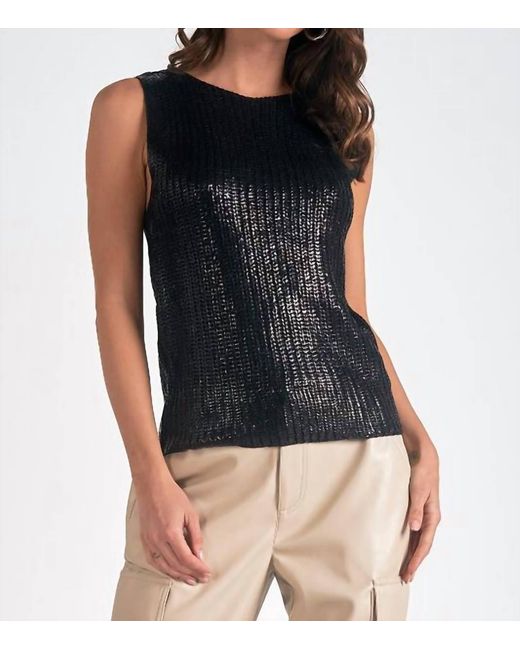 Elan Black Linked Together Forever Tank