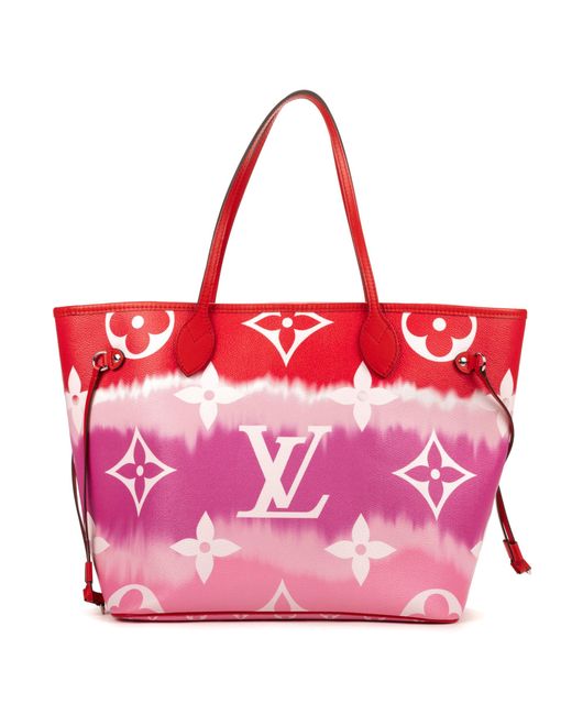 Louis Vuitton Pink Ltd Ed. Neverfull Escale Mm