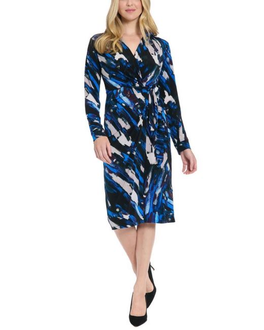 TRUEDAMES Women's Blue Rhea Criss-Cross Collared Neckline Long Cuffed Sleeves Cinched Waist Faux Wrap Draped Sheath Midi Dress - www.rajagirimanappuram.com TRUEDAMES Women's Blue Rhea Criss-Cross Collared Neckline Long Cuffed Sleeves Cinched Waist Faux Wrap Draped Sheath Midi Dress - www.rajagirimanappuram.com