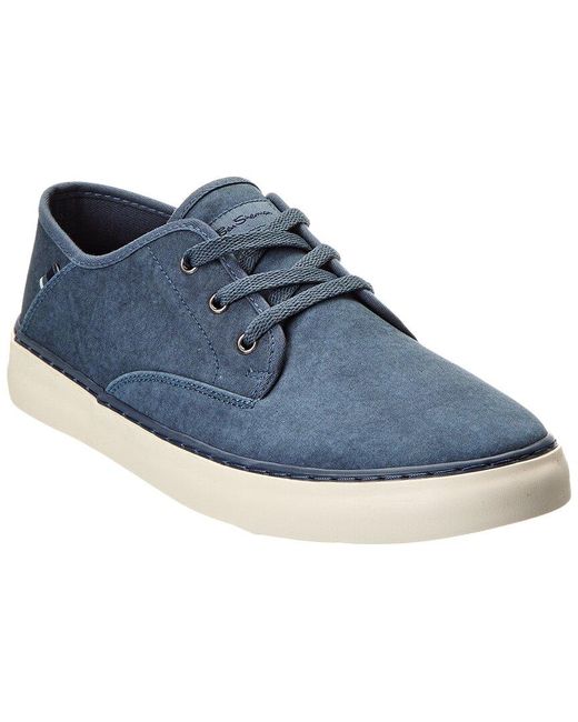 Ben Sherman Blue Camden Sneaker for men