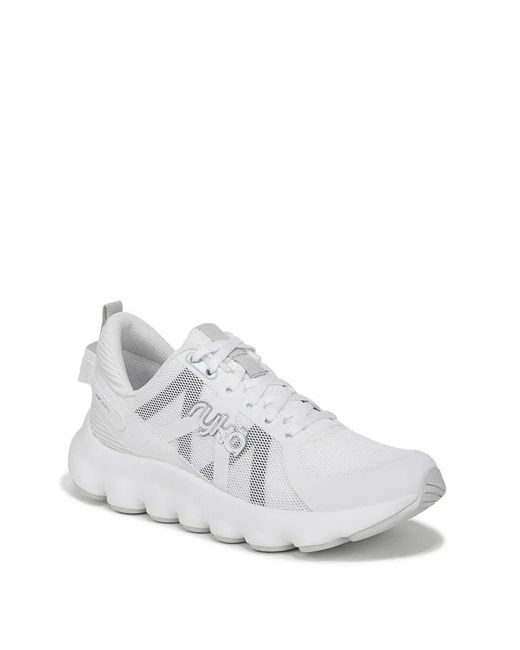 Ryka White Podflow J3110F1102 Sneaker Brilliant Walking Shoes Dwa1595