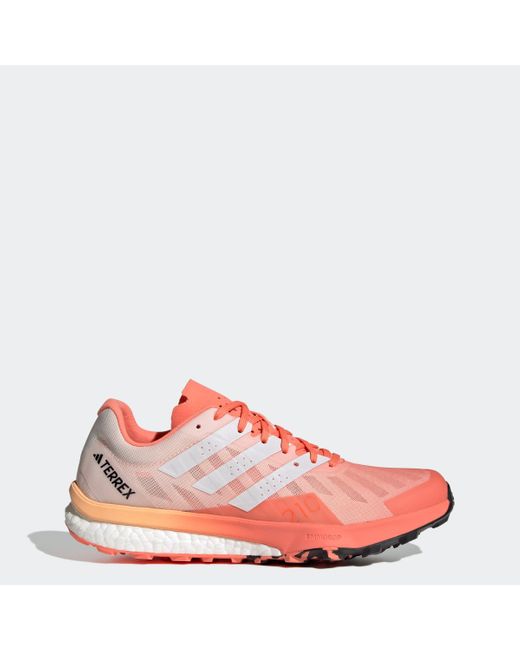 Adidas Pink Terrex Speed Ultra Trail Running Shoes