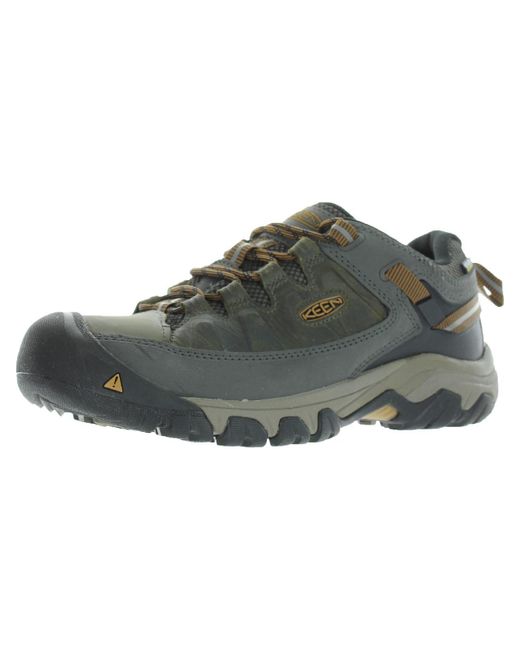 Keen Targhee Iii Leather Activewear Hiking Shoes in Green for Men Lyst