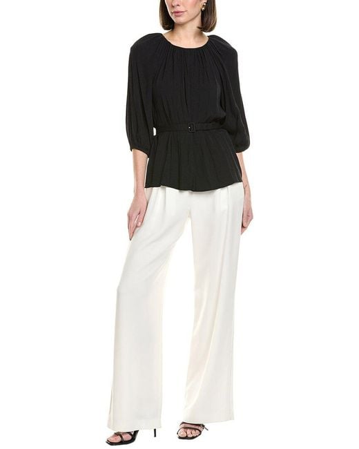 Staud Black The Arlo Top