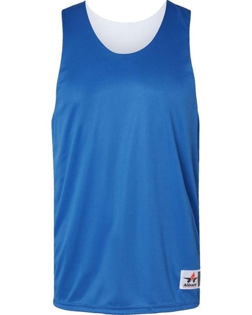 Alleson Athletic Blue Reversible Tank for men