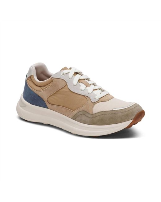 Aetrex White Molly Lace Up Sneaker
