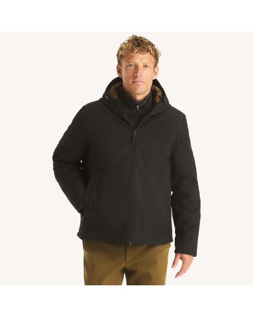 Nautica Black Full-Zip Jacket for men