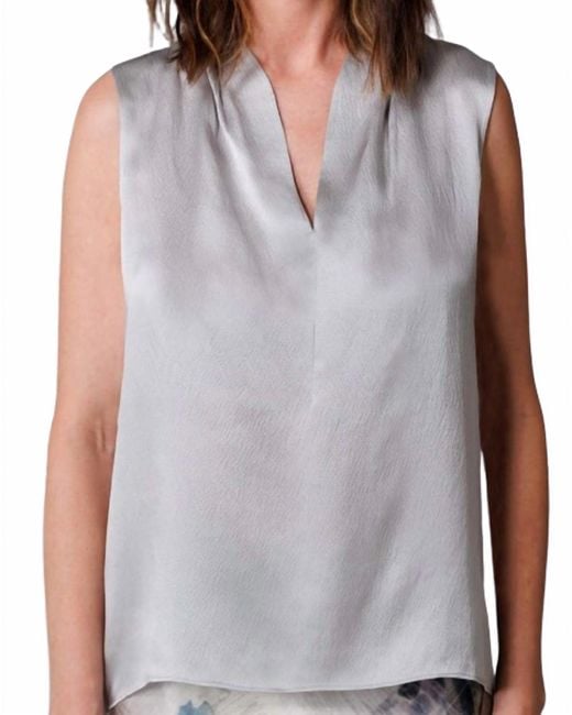 Go> By Go Silk Purple To Shell Blouse