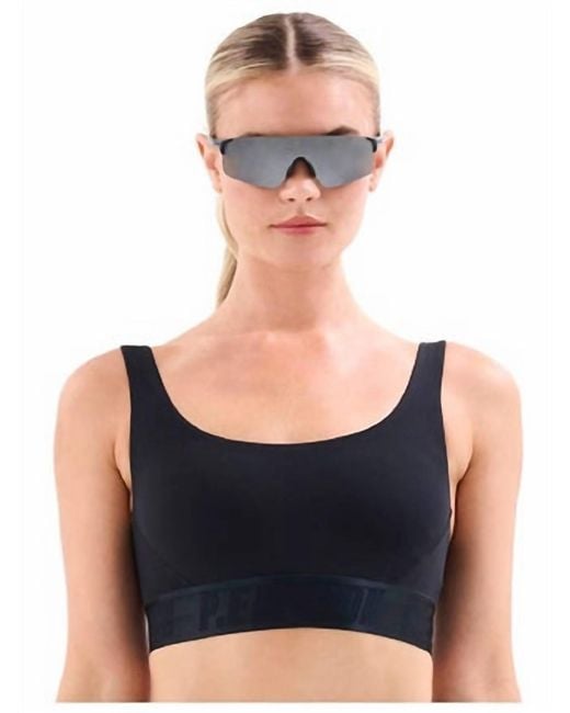 P.E Nation Blue Backcheck Sports Bra