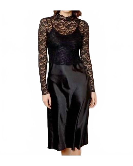 silver and black lace dress Shop MNM Couture G2042 main image 0