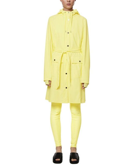 Rains Yellow Curve Jacket