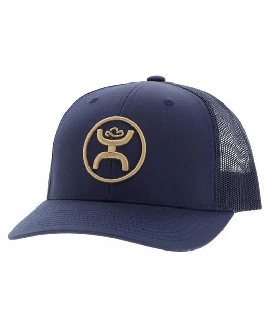 Hooey Blue Mid Adjustable Snapback Cap for men