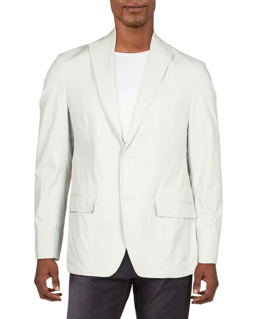 Calvin Klein White Slim Fit Lightweight Sportcoat for men