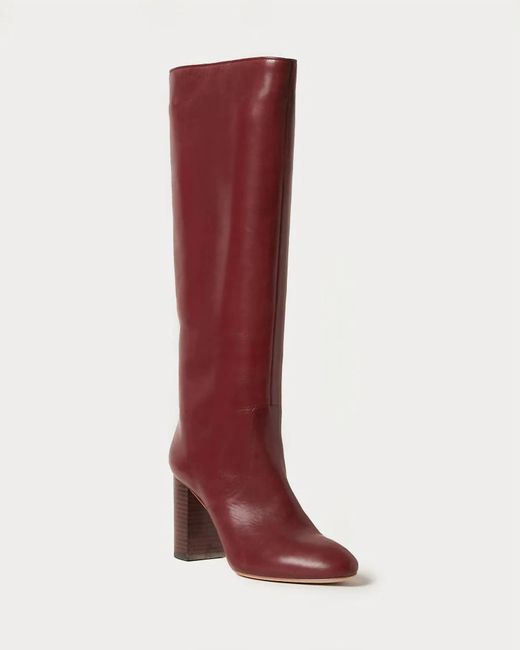 Loeffler Randall Red Goldy Tall Boot