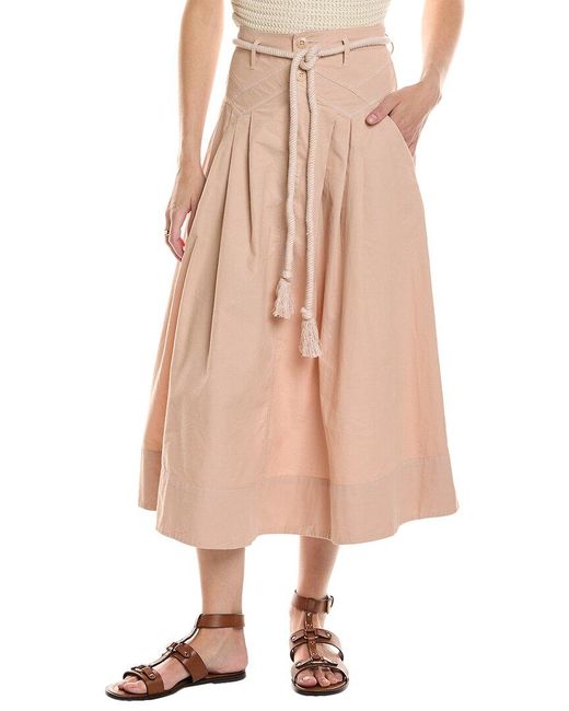 The Great Pink The Field Maxi Skirt